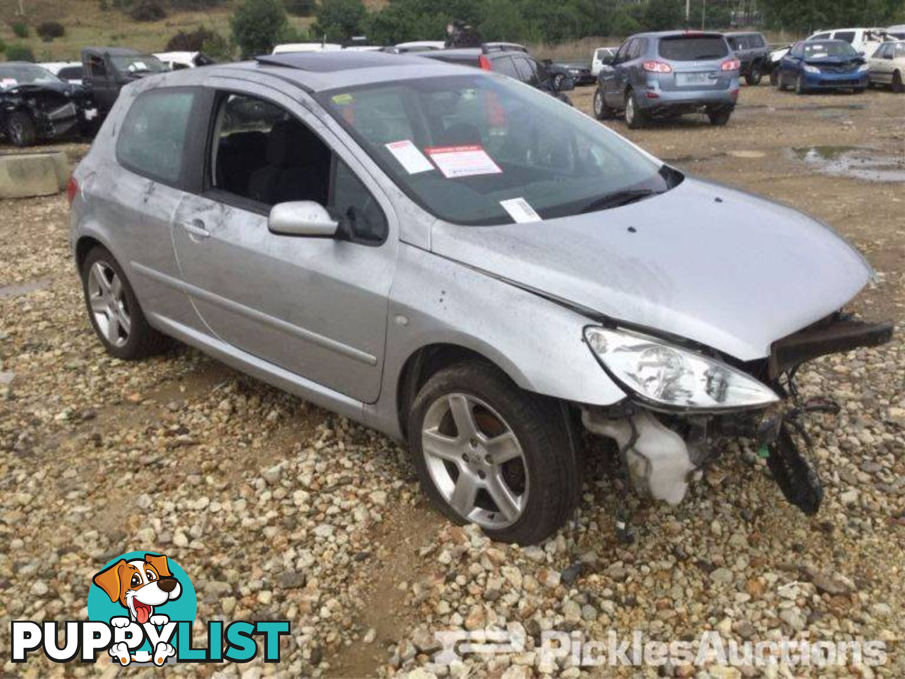 2003, Peugeot, 307, Hatchback Wrecking Now