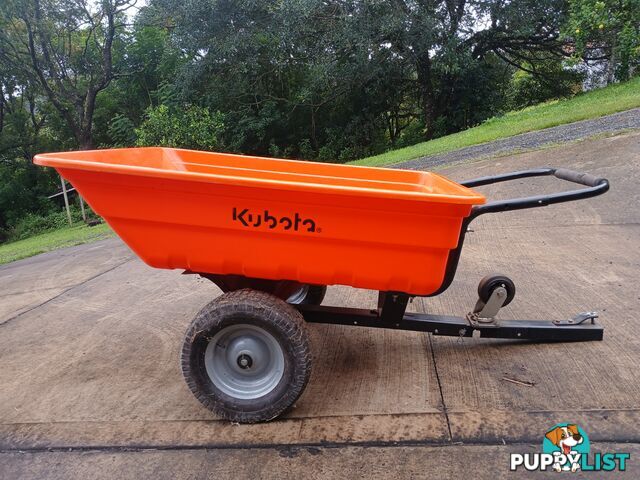 Ride on mower trailer