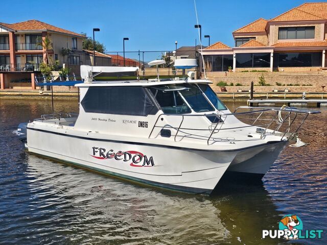 2003 Kevlacat 3400 Hardtop Deluxe Premier Fishing Vessel & Family Weekender