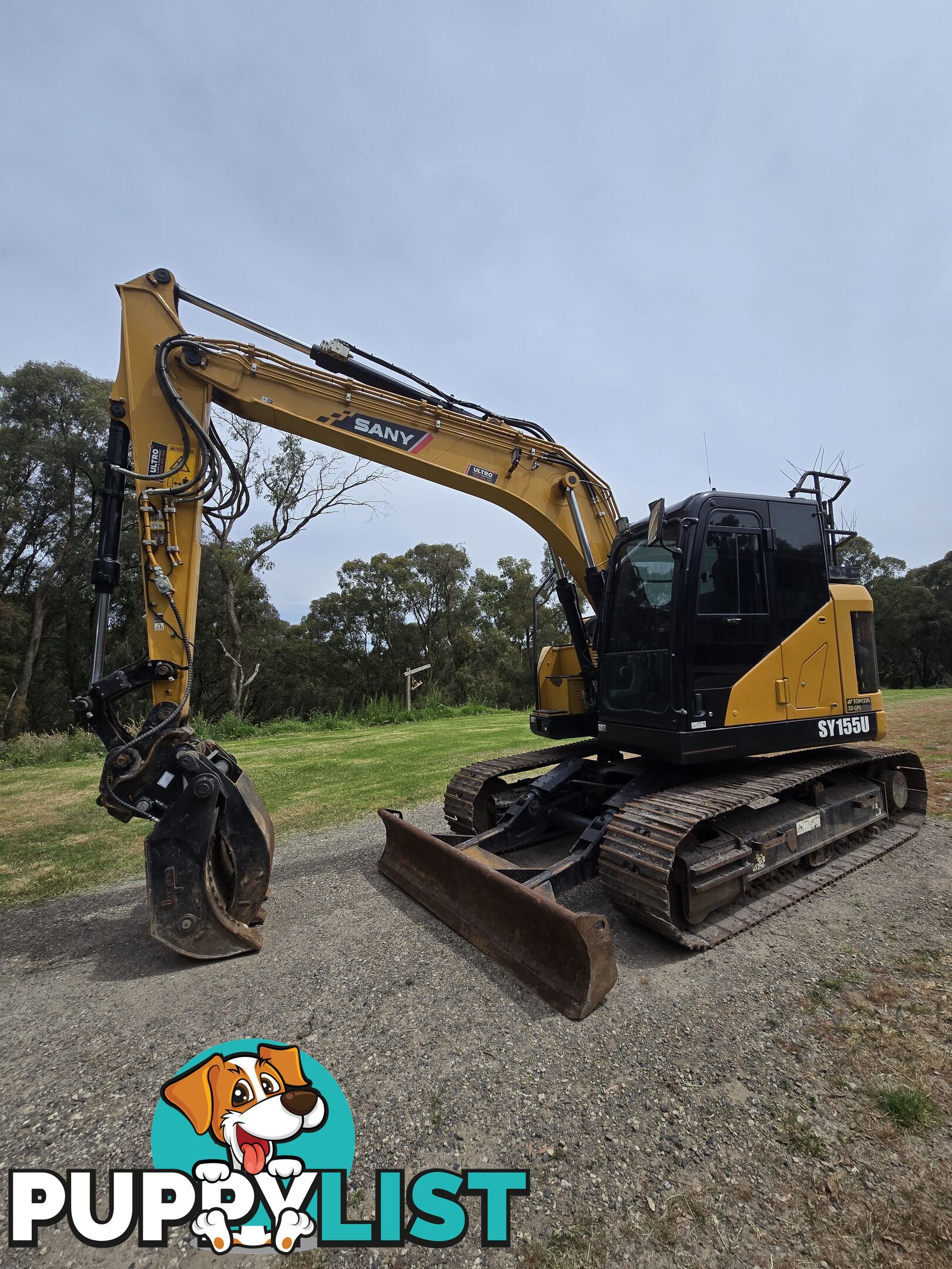 2021 Sany 155U Excavator with TopCon GPS