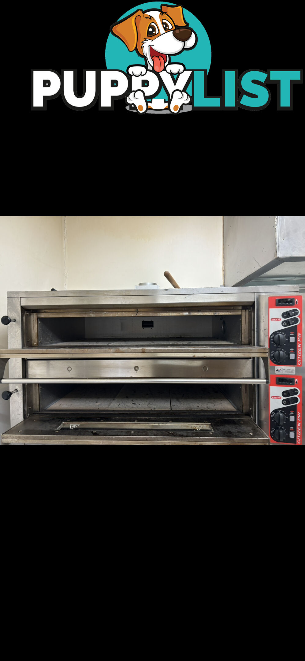 Pizza oven - Zanoli + Pizza Prep Counter Fridge WE WILL DELIVER