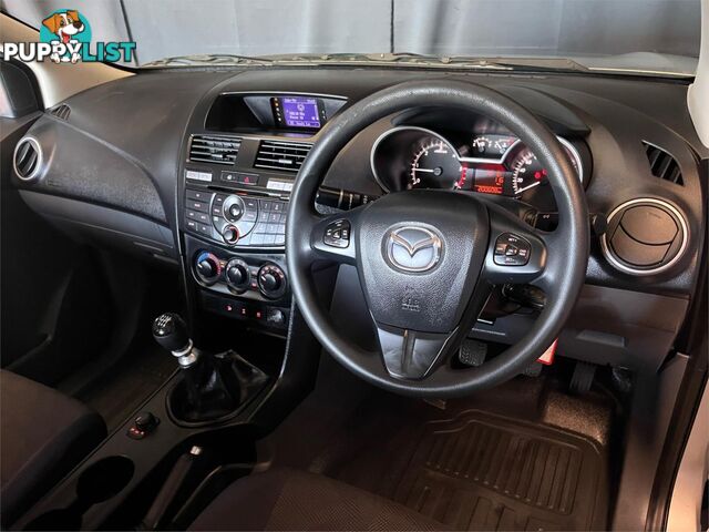 2013 MAZDA BT-50 XT  DUAL CAB UTILITY