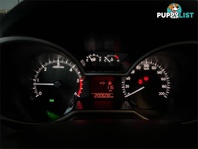 2013 MAZDA BT-50 XT  DUAL CAB UTILITY