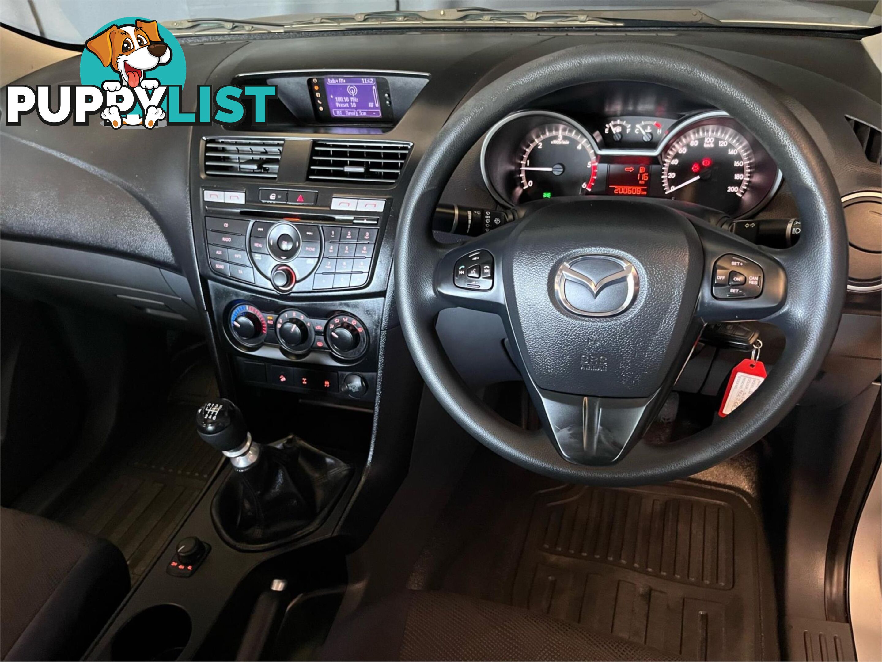 2013 MAZDA BT-50 XT  DUAL CAB UTILITY
