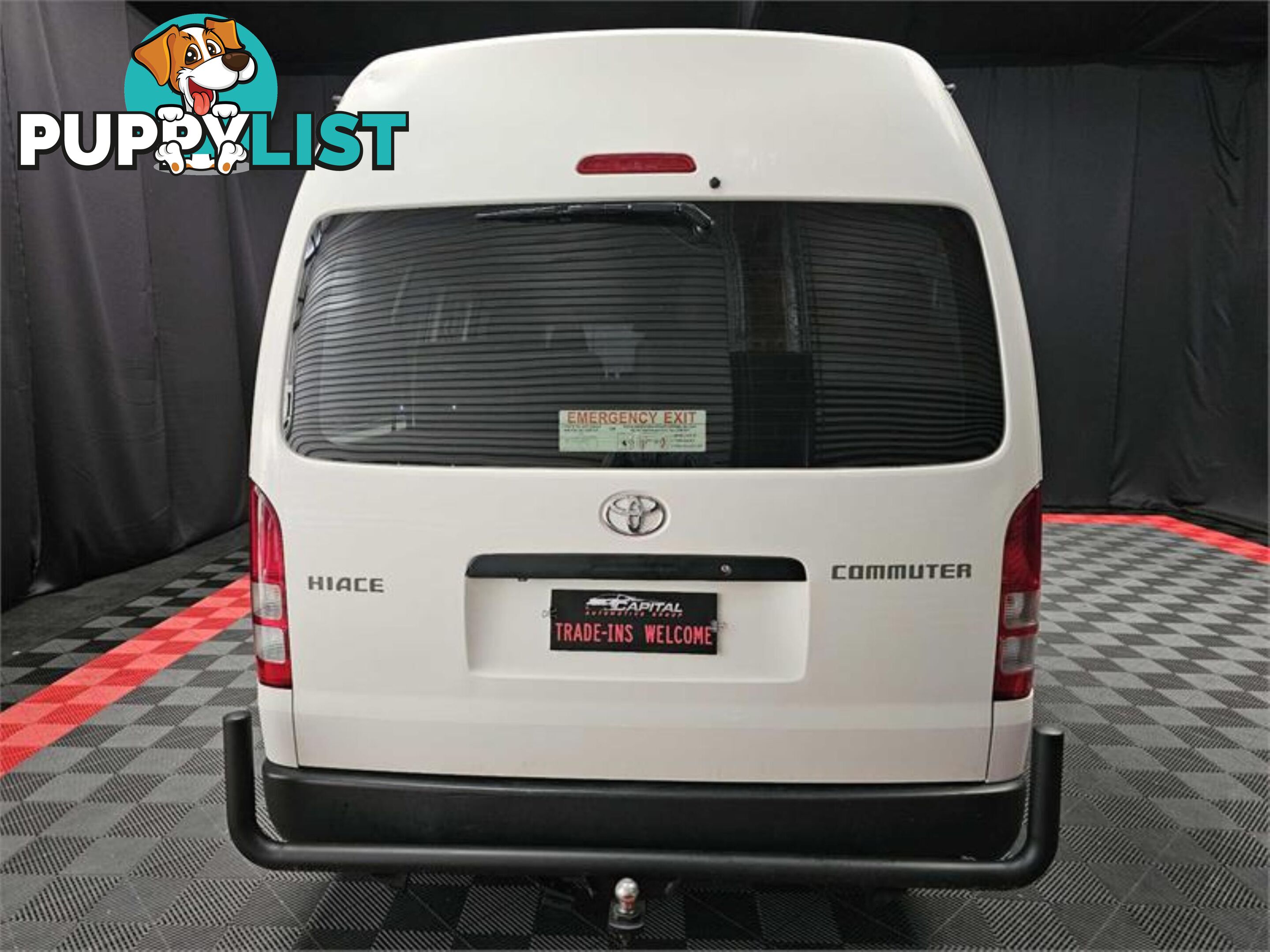 2017 TOYOTA HIACE COMMUTER KDH223RMY16 BUS