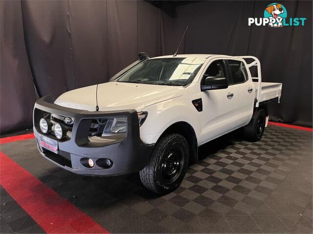 2012 FORD RANGER XL PX CAB CHASSIS