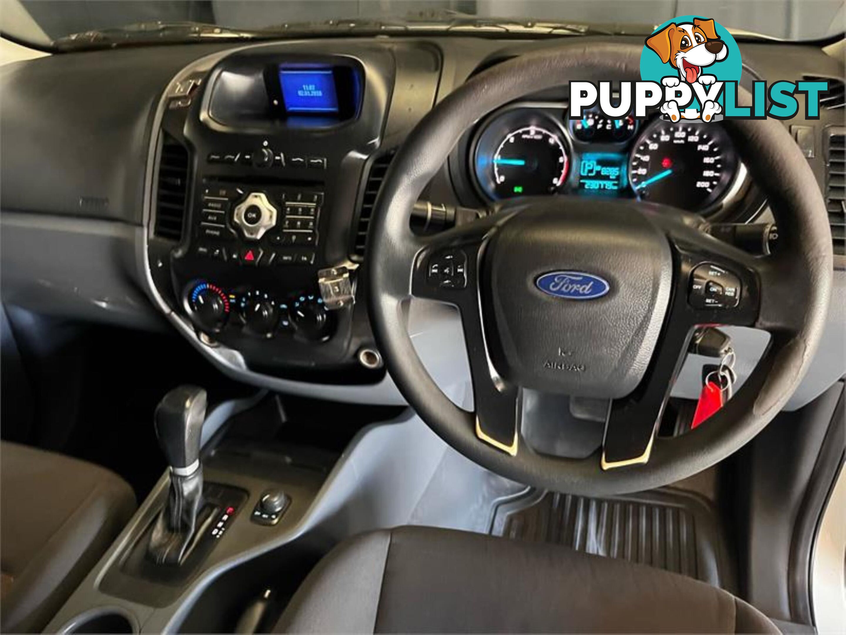 2012 FORD RANGER XL PX CAB CHASSIS