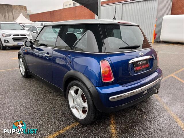 2002 MINI COOPER  R50 2D HATCHBACK