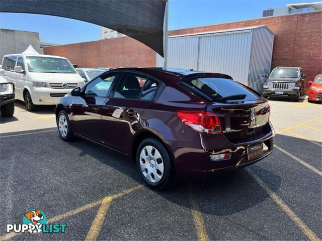 2012 HOLDEN CRUZE CD JHMY12 5D HATCHBACK