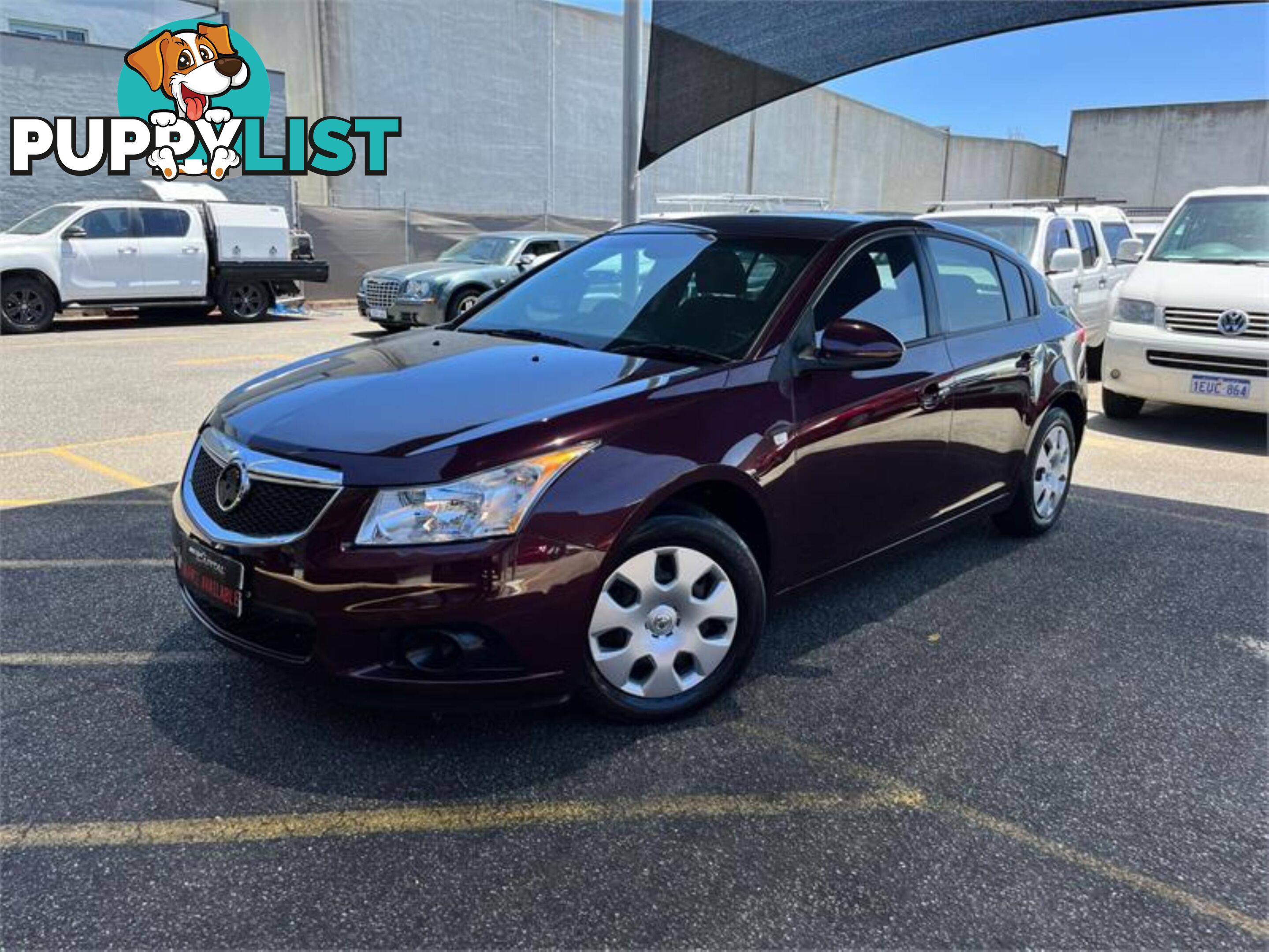 2012 HOLDEN CRUZE CD JHMY12 5D HATCHBACK