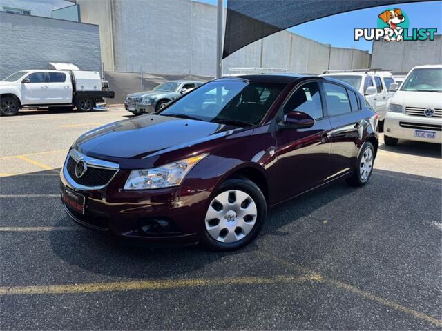 2012 HOLDEN CRUZE CD JHMY12 5D HATCHBACK