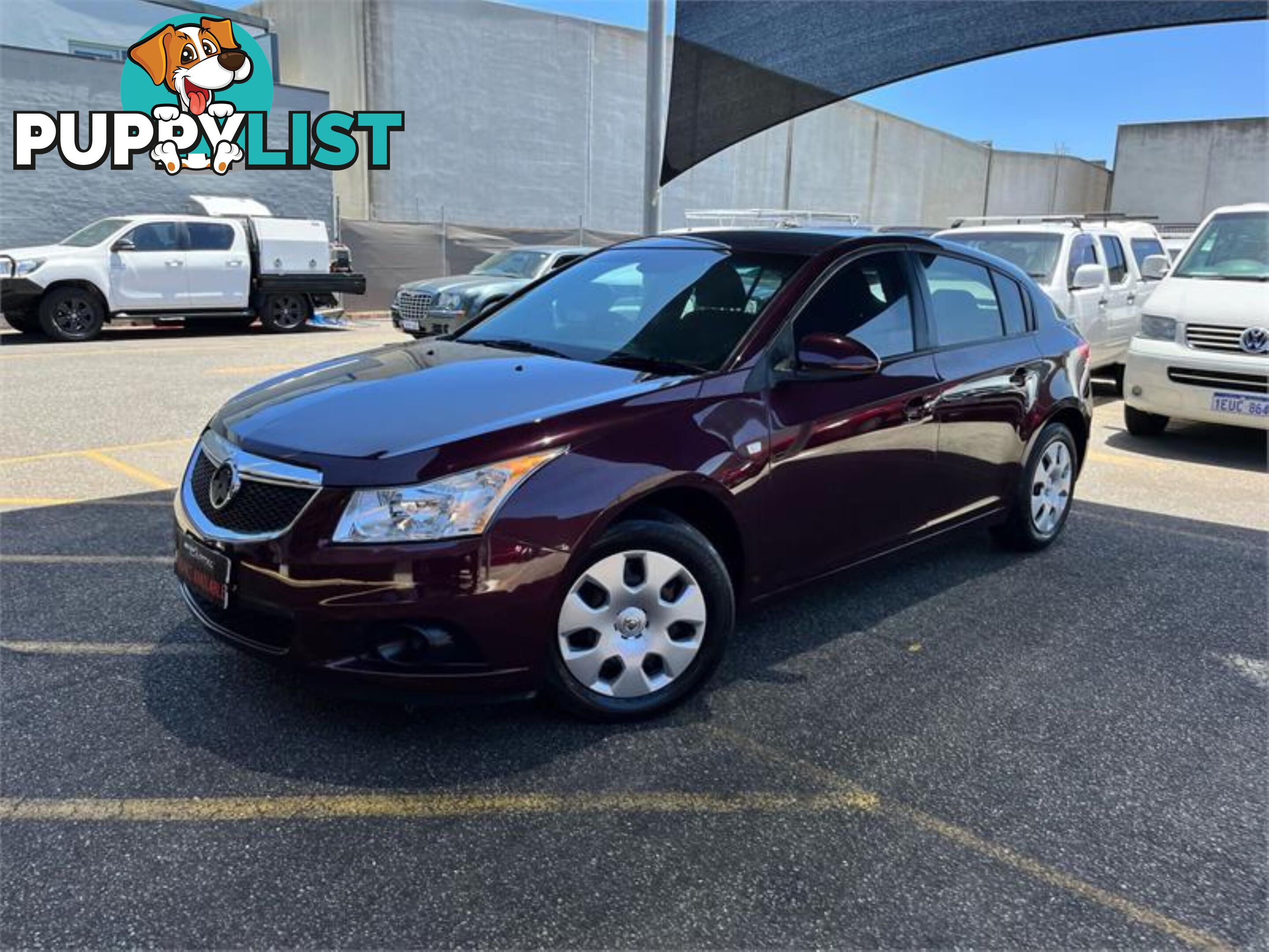 2012 HOLDEN CRUZE CD JHMY12 5D HATCHBACK