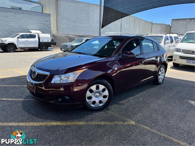 2012 HOLDEN CRUZE CD JHMY12 5D HATCHBACK