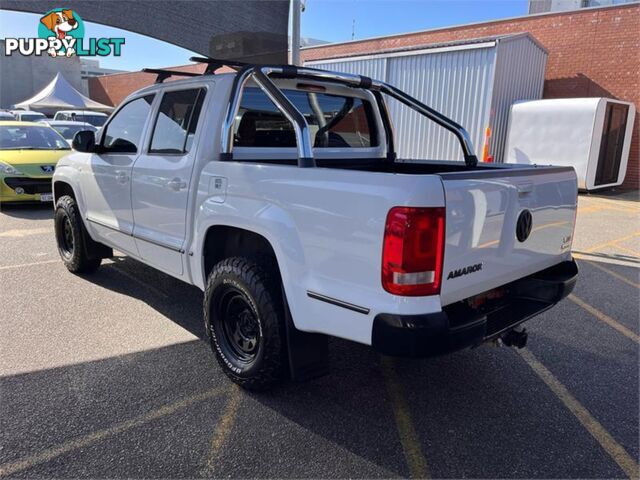 2011 VOLKSWAGEN AMAROK TDI400TRENDLINE 2H DUAL CAB UTILITY