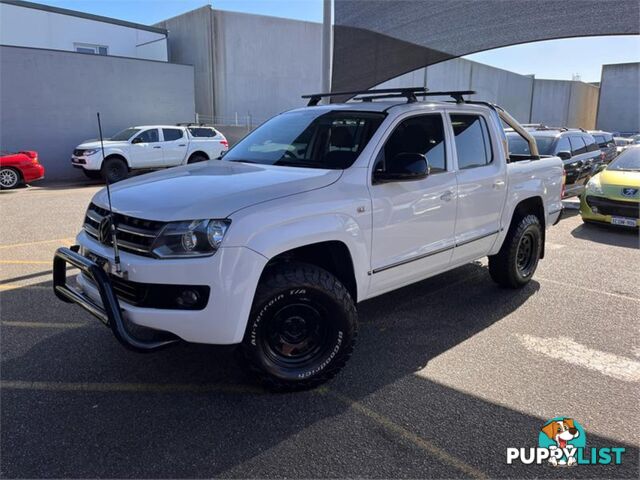 2011 VOLKSWAGEN AMAROK TDI400TRENDLINE 2H DUAL CAB UTILITY