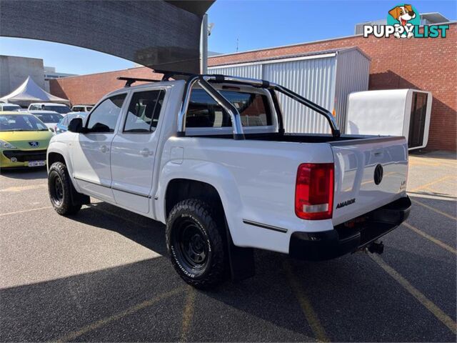 2011 VOLKSWAGEN AMAROK TDI400TRENDLINE 2H DUAL CAB UTILITY