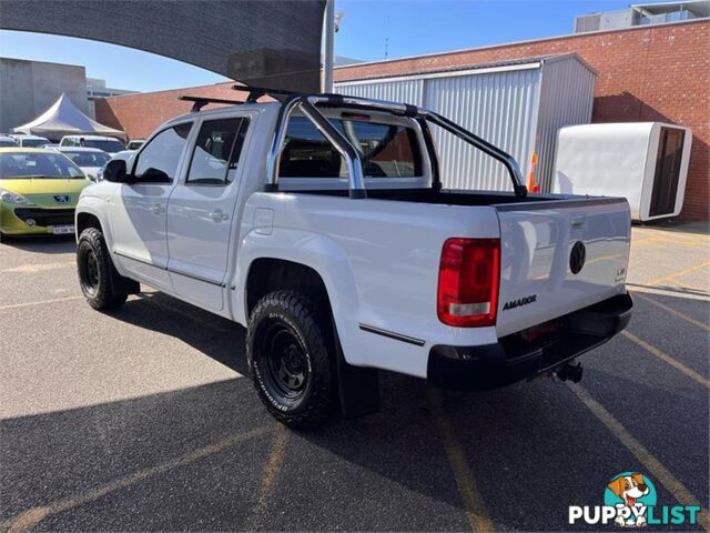 2011 VOLKSWAGEN AMAROK TDI400TRENDLINE 2H DUAL CAB UTILITY