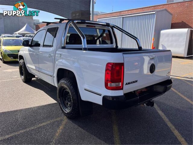 2011 VOLKSWAGEN AMAROK TDI400TRENDLINE 2H DUAL CAB UTILITY