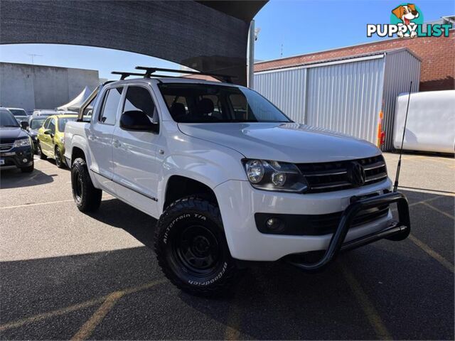 2011 VOLKSWAGEN AMAROK TDI400TRENDLINE 2H DUAL CAB UTILITY