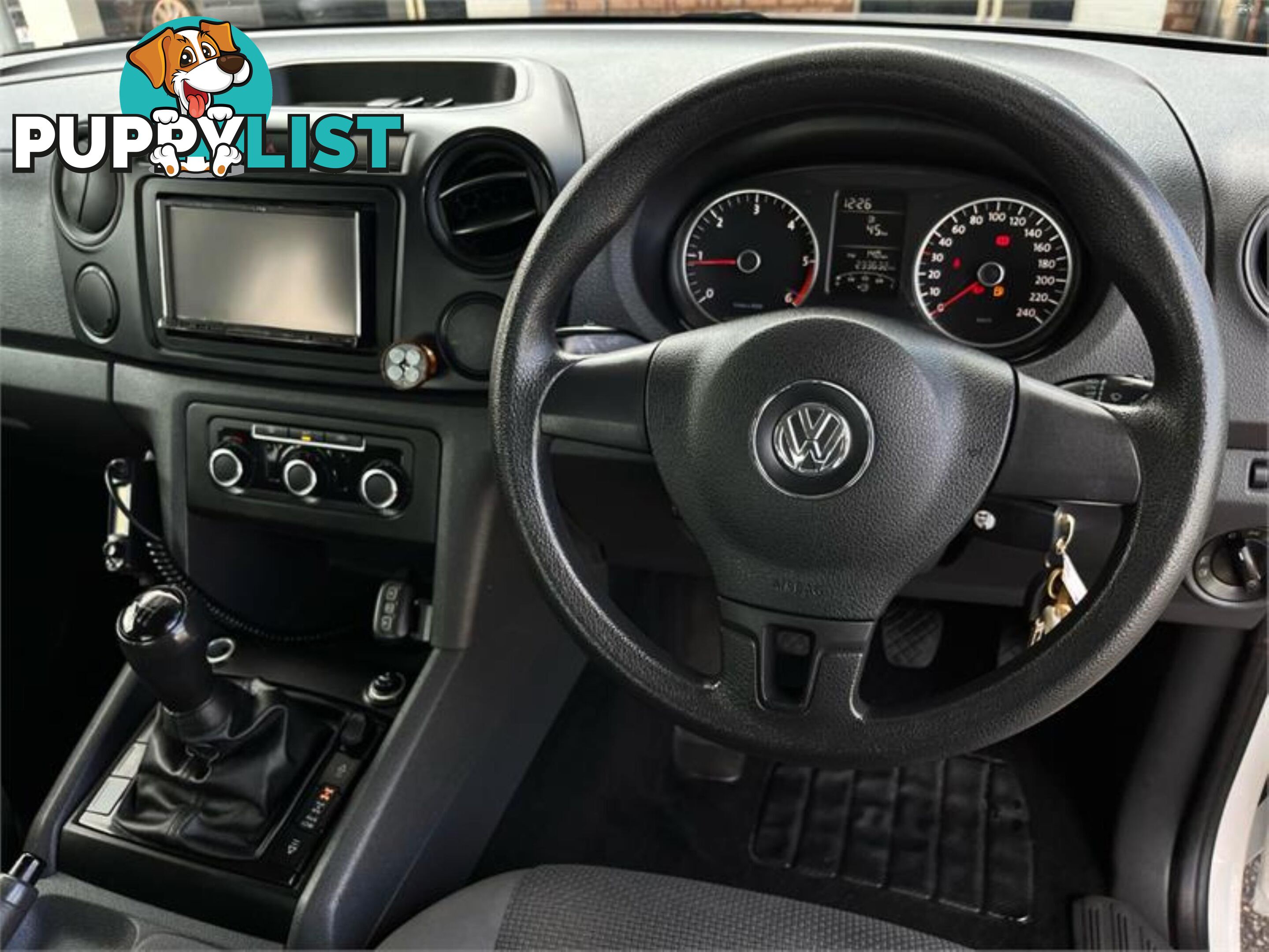 2011 VOLKSWAGEN AMAROK TDI400TRENDLINE 2H DUAL CAB UTILITY