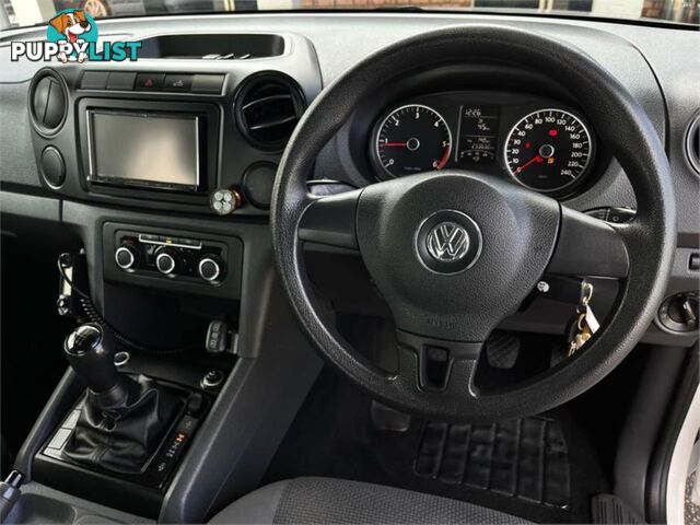 2011 VOLKSWAGEN AMAROK TDI400TRENDLINE 2H DUAL CAB UTILITY