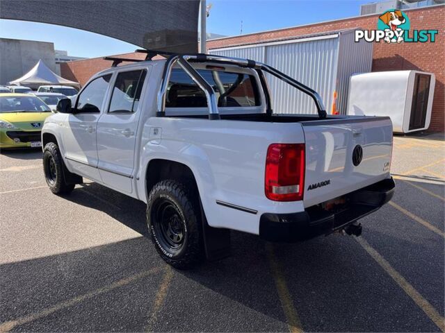 2011 VOLKSWAGEN AMAROK TDI400TRENDLINE 2H DUAL CAB UTILITY