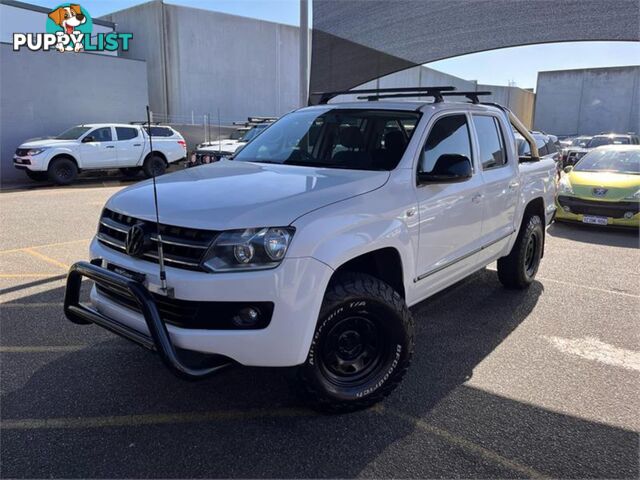 2011 VOLKSWAGEN AMAROK TDI400TRENDLINE 2H DUAL CAB UTILITY