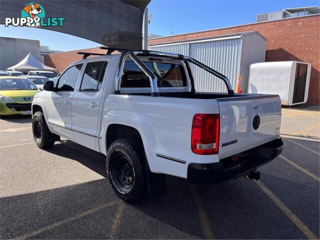 2011 VOLKSWAGEN AMAROK TDI400TRENDLINE 2H DUAL CAB UTILITY