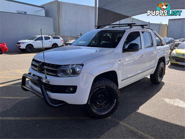 2011 VOLKSWAGEN AMAROK TDI400TRENDLINE 2H DUAL CAB UTILITY