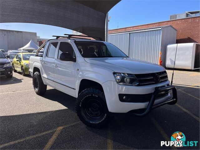 2011 VOLKSWAGEN AMAROK TDI400TRENDLINE 2H DUAL CAB UTILITY