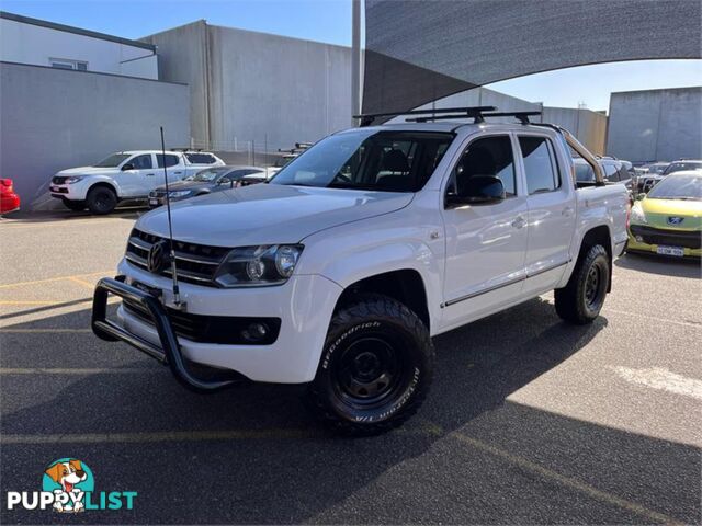 2011 VOLKSWAGEN AMAROK TDI400TRENDLINE 2H DUAL CAB UTILITY