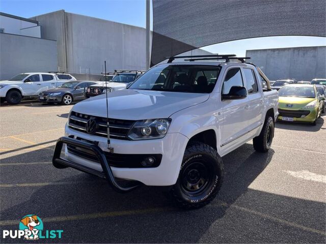 2011 VOLKSWAGEN AMAROK TDI400TRENDLINE 2H DUAL CAB UTILITY