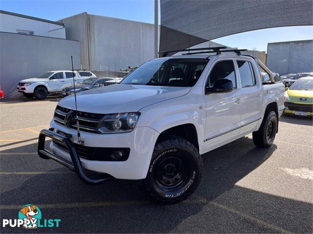 2011 VOLKSWAGEN AMAROK TDI400TRENDLINE 2H DUAL CAB UTILITY