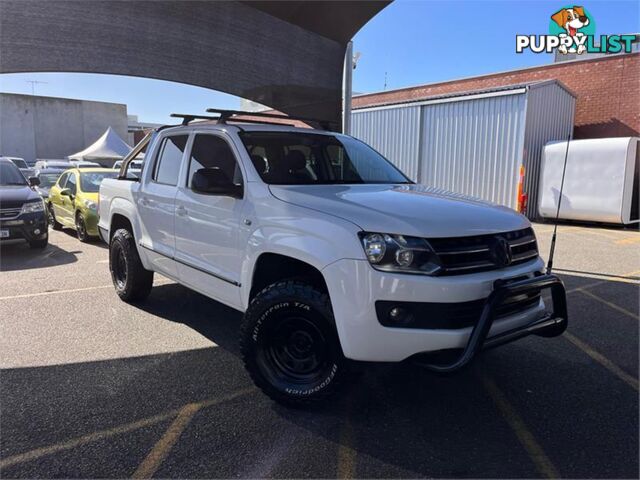 2011 VOLKSWAGEN AMAROK TDI400TRENDLINE 2H DUAL CAB UTILITY