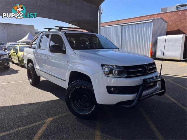 2011 VOLKSWAGEN AMAROK TDI400TRENDLINE 2H DUAL CAB UTILITY