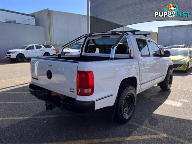 2011 VOLKSWAGEN AMAROK TDI400TRENDLINE 2H DUAL CAB UTILITY