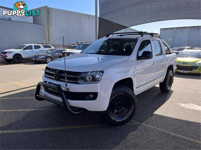 2011 VOLKSWAGEN AMAROK TDI400TRENDLINE 2H DUAL CAB UTILITY