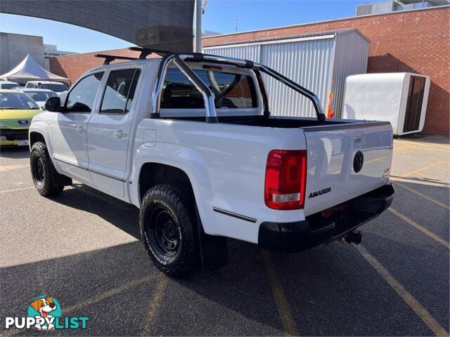 2011 VOLKSWAGEN AMAROK TDI400TRENDLINE 2H DUAL CAB UTILITY