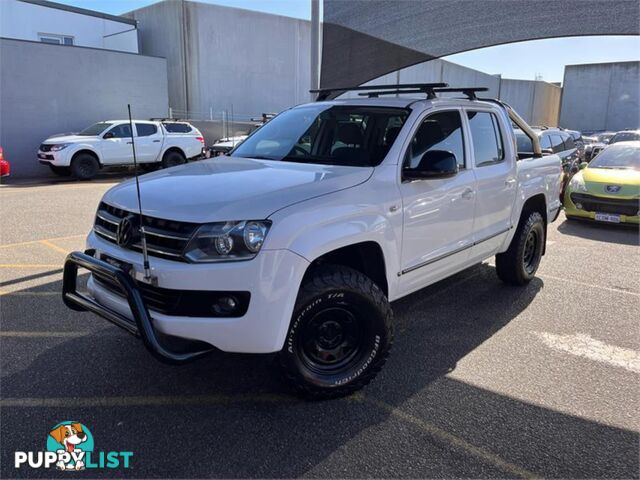 2011 VOLKSWAGEN AMAROK TDI400TRENDLINE 2H DUAL CAB UTILITY