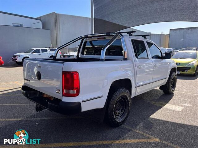 2011 VOLKSWAGEN AMAROK TDI400TRENDLINE 2H DUAL CAB UTILITY