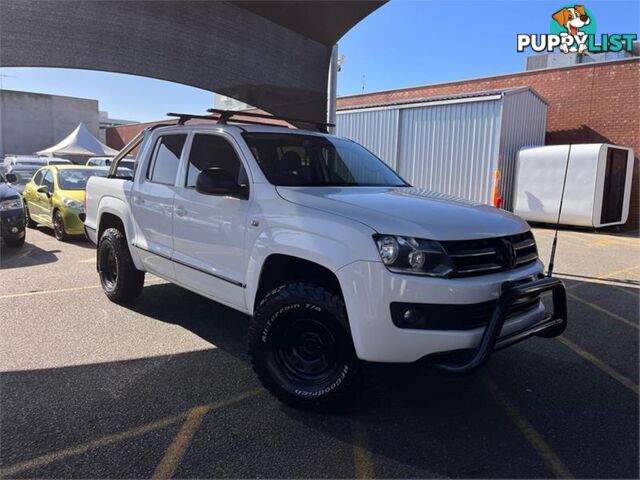 2011 VOLKSWAGEN AMAROK TDI400TRENDLINE 2H DUAL CAB UTILITY