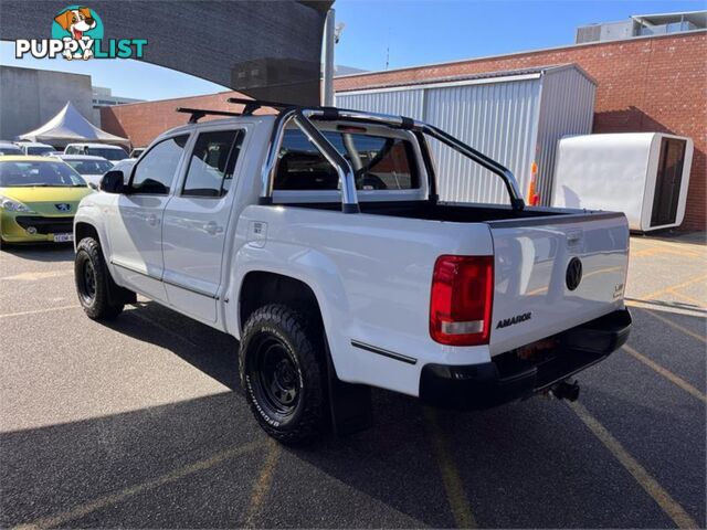 2011 VOLKSWAGEN AMAROK TDI400TRENDLINE 2H DUAL CAB UTILITY