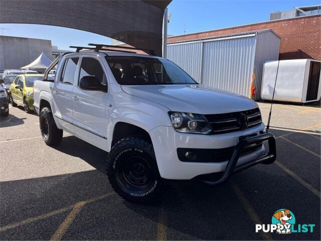 2011 VOLKSWAGEN AMAROK TDI400TRENDLINE 2H DUAL CAB UTILITY