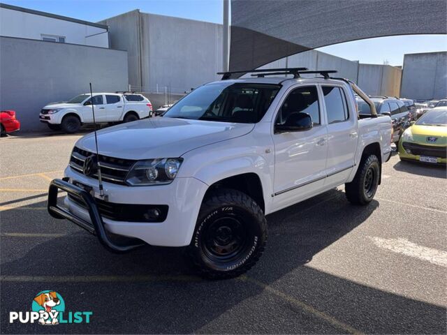 2011 VOLKSWAGEN AMAROK TDI400TRENDLINE 2H DUAL CAB UTILITY