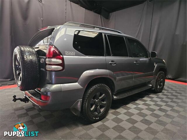 2007 TOYOTA LANDCRUISER PRADOGXL KDJ120RMY07 4D WAGON