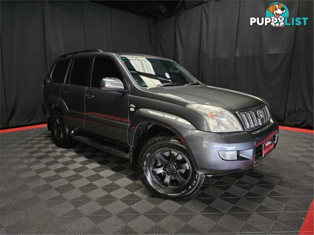 2007 TOYOTA LANDCRUISER PRADOGXL KDJ120RMY07 4D WAGON