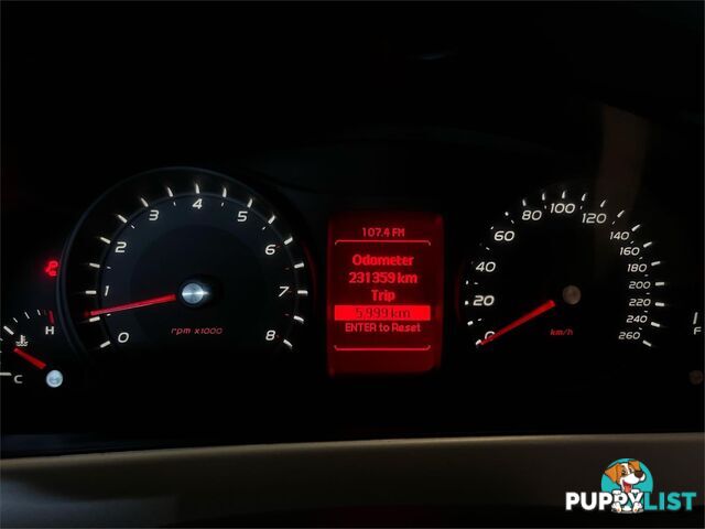 2012 HOLDEN COMMODORE SV6THUNDER VEIIMY12 UTILITY