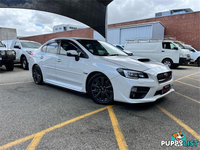 2016 SUBARU WRX PREMIUM MY17 4D SEDAN