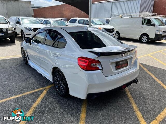 2016 SUBARU WRX PREMIUM MY17 4D SEDAN