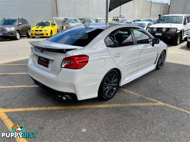 2016 SUBARU WRX PREMIUM MY17 4D SEDAN